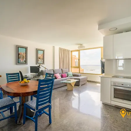 شقة Living Canteras Homes - Seaview لاس بالماس دي غران كاناريا