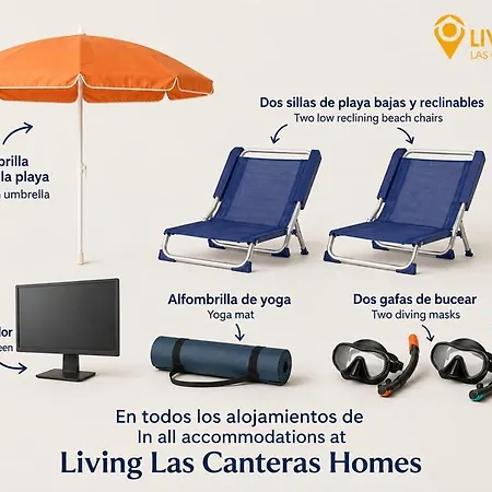 Lägenhet Living Canteras Homes - Seaview Las Palmas de Gran Canaria